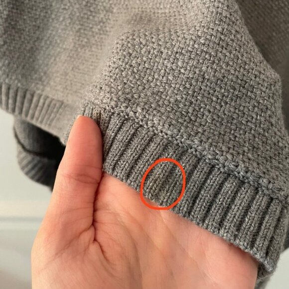 Lululemon Sweater On The Go Poncho Women's One Size Merino Wool Asymmetric Zip - Picture 9 of 10